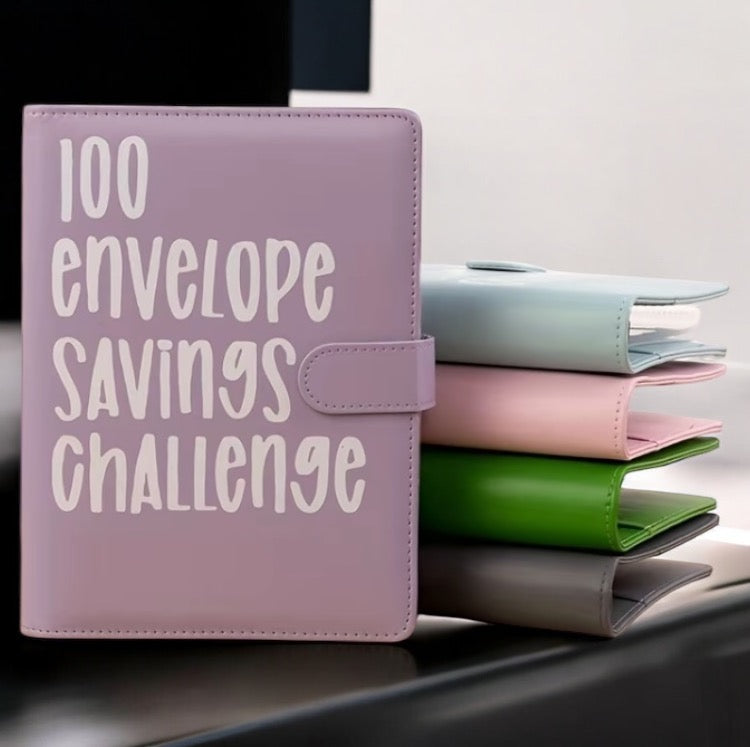 [CLOUDSEA] 100 Envelope Savings Challange Binder/book (Saves Min $5,050)